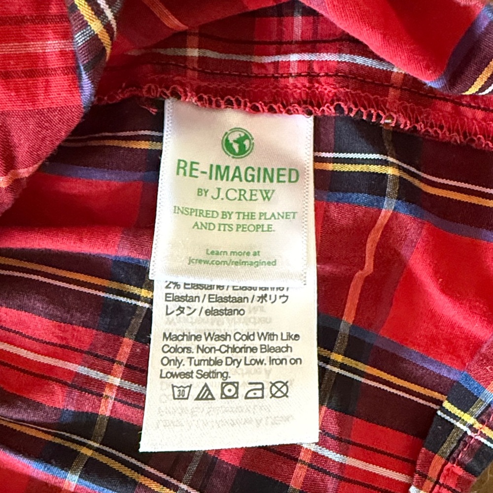 Crewcuts Tartan Plaid A-Line Skirt - Picture 3 of 4